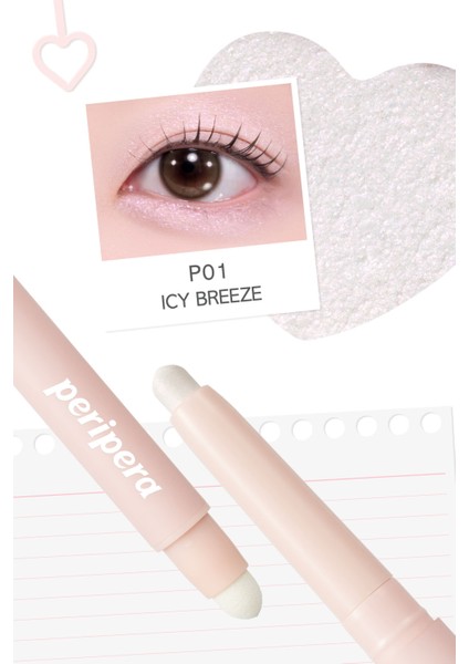 Topaklanma Yapmadan Kolayca Uygulanan Kalem Far Perıpera Mood In Shade Eye Stick (P01 Icy Breeze) fiyatları