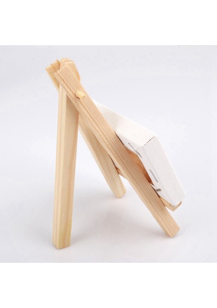 10 Set Tuval ile Mini Ekran Şövale 8X8CM Düğün Masa Numaraları Boyama Hobi Boyama Zanaat Diy Çizim Küçük Masa Şövale Hediyesi (Yurt Dışından) fiyatları