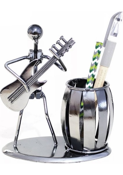 Masa Organizatör Dekoratif Kalem Kalem Tutucu Ofis Caddy Depolama Aksesuar Metal (Yurt Dışından) fırsatları