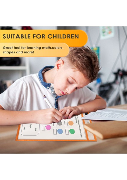 30 Paket Kuru Silme Cepleri Pvc Şeffaf Dikilmiş Kuru Silme Dosya Torbası Yeniden Kullanılabilir Kuru Silme Torbası (Yurt Dışından) indirimleri