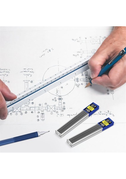 Kurşun Doldurma, 840 Parça [0.7 mm Hb] Kırılma Dirençli Mekanik Kalem Doldurma, 70 Tüp (Yurt Dışından) modelleri