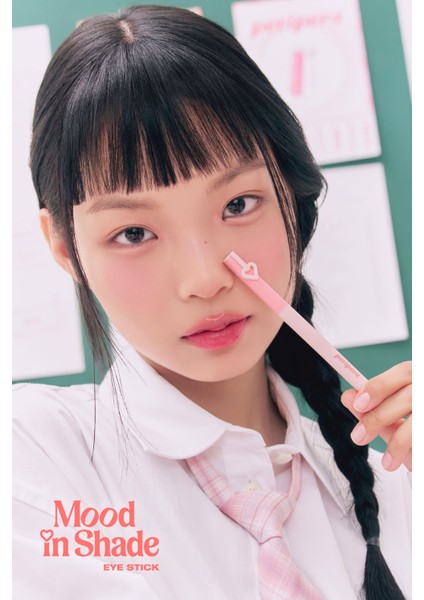 Topaklanma Yapmadan Kolayca Uygulanan Kalem Far Perıpera Mood In Shade Eye Stick (M03 Mellow Pansy)