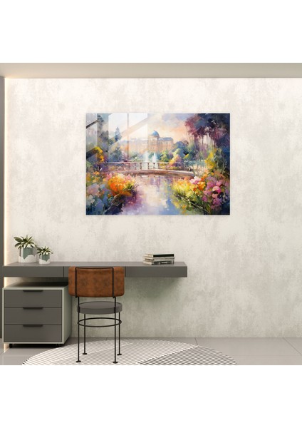 Vatikan Cam Tablo - Izlenimci Ev Dekorasyonu - Vatikan Modern Sanat Cam Tablo Huzurlu fiyatları