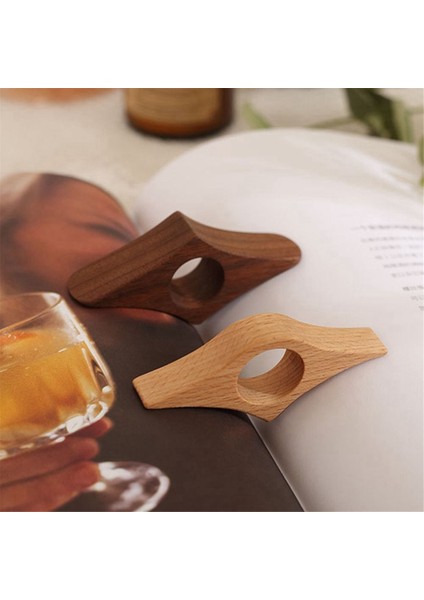 2pcs Ahşap Başparmak Yer Işareti Uygun Moda Bookmark Başparmak Kitap Tutucu Kitap Aşağı Hızlı Okuma Aıds Araçlar, C (Yurt Dışından) fiyatları
