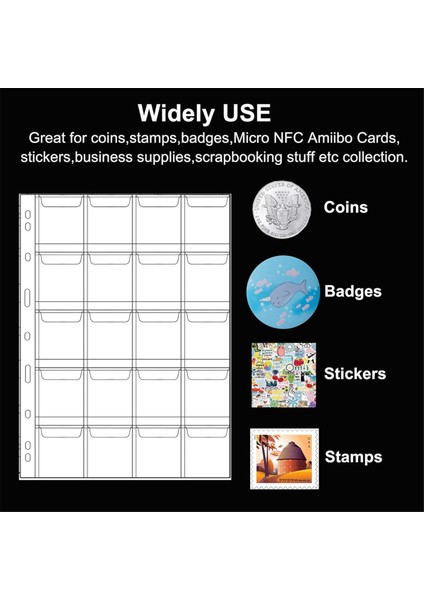 Şeffaf Madeni Para Koleksiyonu Kitabı Hatıra Madeni Para Koleksiyonu Klasörü (Yurt Dışından) fırsatları