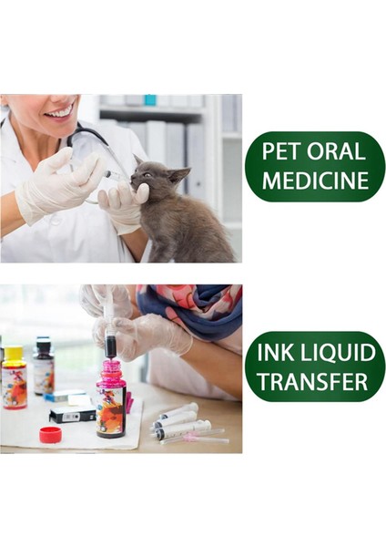 10ML Luer Lock Şırınga 4 Paket Plastik Steril Şırıngalar Iğnesiz (Yurt Dışından) fırsatları
