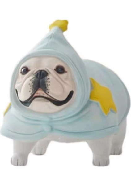 Fransız Bulldog Heykeli Ilginç El Sanatları Heykelleri Ev Dekor Masası Süslemeleri Için Dekoratif Süsler Tablo Dekor (Yurt Dışından)