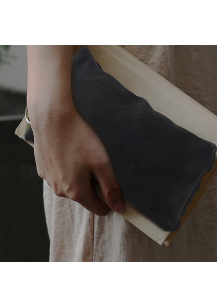 40 Pc Tuval Fermuarı Torbalar Tuval Makyaj Çantaları Kalem Kılıfı Boş Diy Zanaat Çantaları Seyahat Diy Craft Okulu Siyah (Yurt Dışından) fırsatları