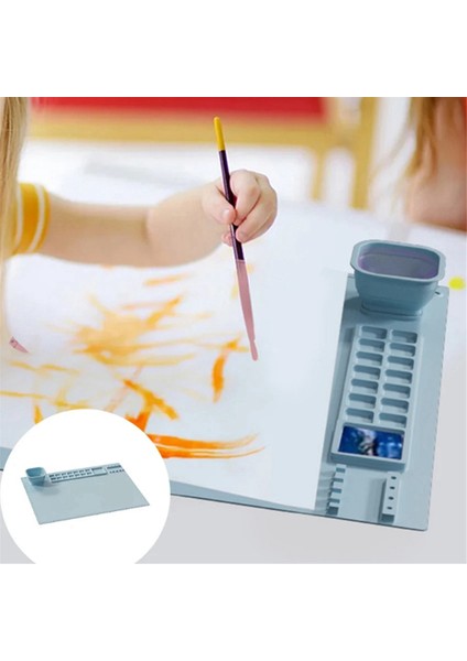 1 Adet Yıkanabilir Silikon Zanaat Grafiti Boyama Mat Çocuk Diy Silikon Resim (Yurt Dışından) modelleri
