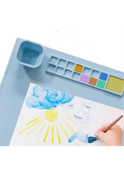 1 Adet Yıkanabilir Silikon Zanaat Grafiti Boyama Mat Çocuk Diy Silikon Resim (Yurt Dışından) indirimleri