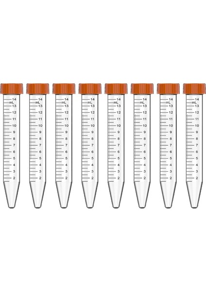 Konik Santrifüj Tüpü - 15ML Santrifüj Tüpleri, 25 Adet Steril Tüp (Yurt Dışından)