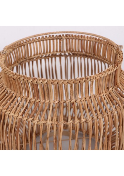 Mylamp Rota Rattan Mumluk 33X30X40 indirimleri