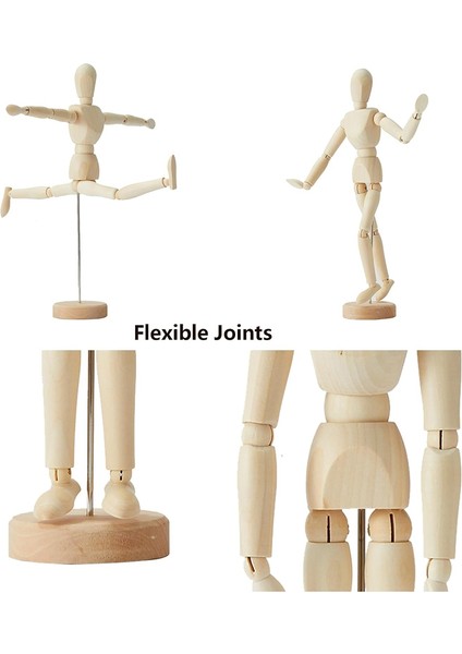 Insan Figürü Kukla Modeli Ahşap Erkek Manken Bebek Dekoratif Stand (Yurt Dışından) modelleri