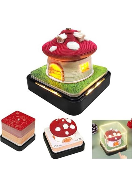 3D Takvim 2024, Koparılabilir Yapışkan Not 3D Not Defteri, Saat Takvimi (Yurt Dışından) fiyatları