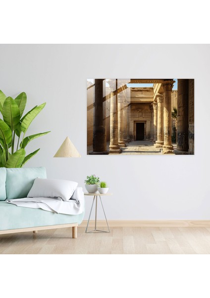 Sümerler Duvar Dekorasyonu - Cam Tablo Antik Mühendislik modelleri