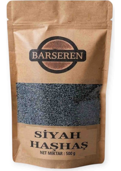 Yerli Siyah Haşhaş 500 gr