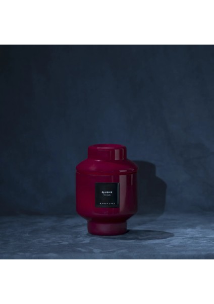 Lois Cam Kapaklı Bordo Mum 350 gr modelleri