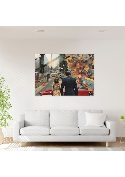 Amerika Birleşik Devletleri Haritası Cam Tablo - Çeşitli Amerikan Manzaraları Modern Sanat Dinamik fiyatları