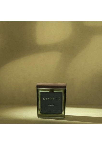 Saloud Kokulu Mum Yeşil 270 gr