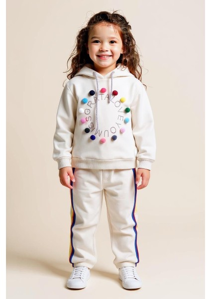 Kız Çocuk Eşofman Takım 4-8 Yaş 7228