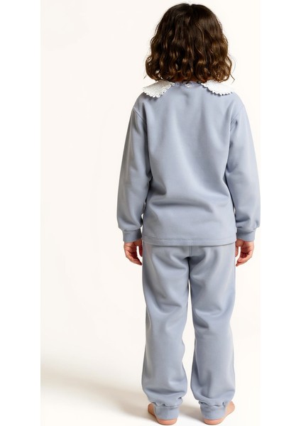 Kız Çocuk Eşofman Takım 10-16 Yaş 7424 Gri fiyatları