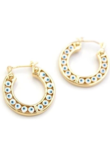 Halka Nazar Küpe - Altın fiyatları