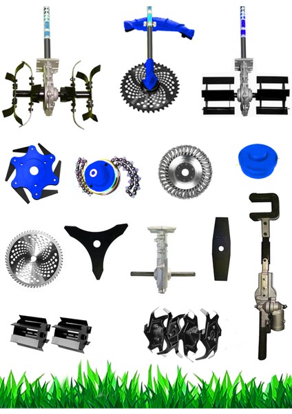 Eısenn St 900 Sırt Tırpan + Çapalama Seti + Zeytin Toplama 12 Parça Full Set indirimleri
