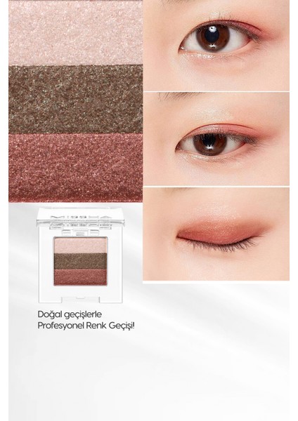 Yumuşak Dokulu, Dökülme Yapmayan 3 Renkli Göz Farı Triple Shadow No.20 (Vintage Coin) fiyatları