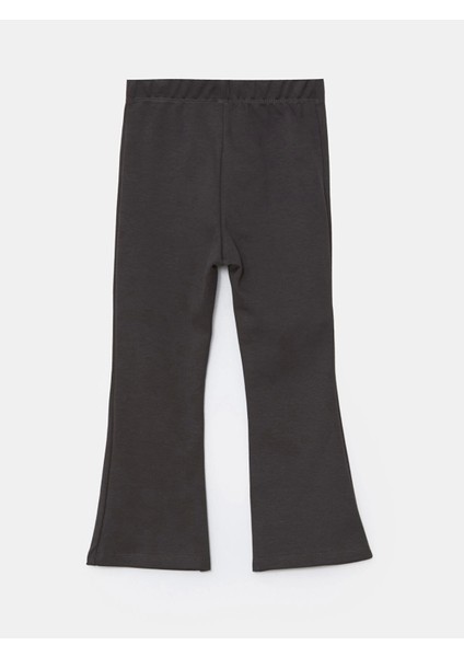 Lcw Kids Gri Beli Lastikli Baskılı Ispanyol Paça Kız Çocuk Tayt fiyatları