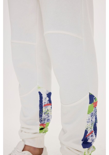 Flame Beyaz Erkek Eşofman Altı indirimleri