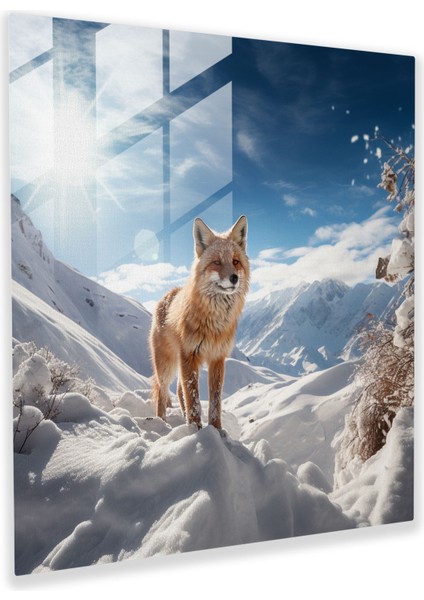 Vahşi Yaşam Modern Sanat - Gerçekçi Doğa Fotoğrafçılığı Duvar Dekorasyonu Huzurlu Manzara