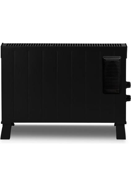 HC-2952 Konvektör SİYAH.LUXELL.FAN+DEVRİLME(2500W)