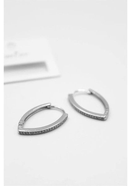 Oval Halka Küpe - Gümüş fiyatları