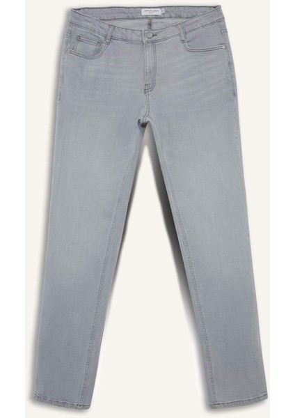 Pedro Slim Fit Dar Kalıp Normal Bel Dar Paça Jean Pantolon F2988AX25AU