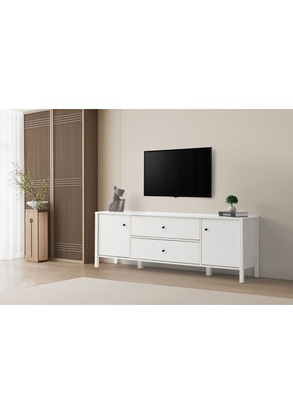 Folt White Tv Sehpası
