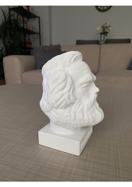 Karl Marx Dekoratif Büst 15 cm Kitaplık Dekor Hediyelik Biblo fırsatları