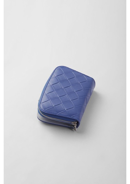 Mini Boy Desenli Kadın Cüzdan/portföy - 65303 - Parlement/buz Mavisi indirimleri