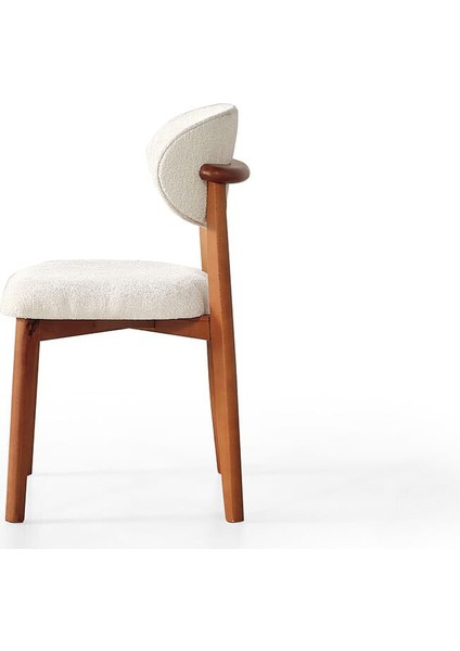 Louise Bohem Natural Ahşap Masa Sandalye Takımı 90X190 fırsatları