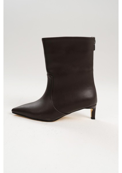 Kahverengi Kadın Ince Topuklu Bot fiyatları