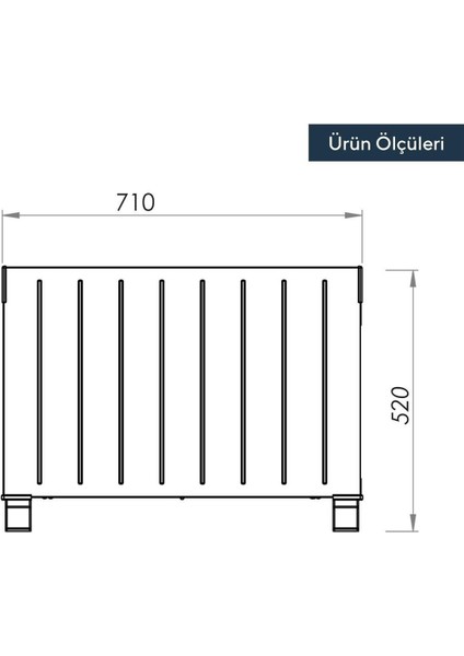 HC-2930 Konvektör Köşeli Luxell Tna Siyah modelleri
