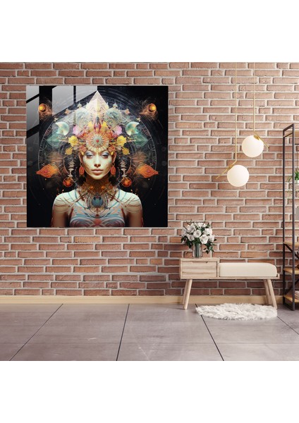 Kutsal Semboller Cam Tablo - Ruhsal Modern Sanat Cam Tablo Cam Sanat fiyatları