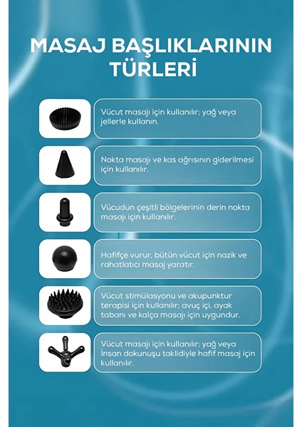 12 Başlıklı Şarjlı Üçgen Tasarımlı Masaj Aleti