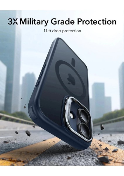 Apple iPhone 17 Classic Hybrid Kamera Kontrol Koruma Butonlu Magsafe Standlı Kapak modelleri