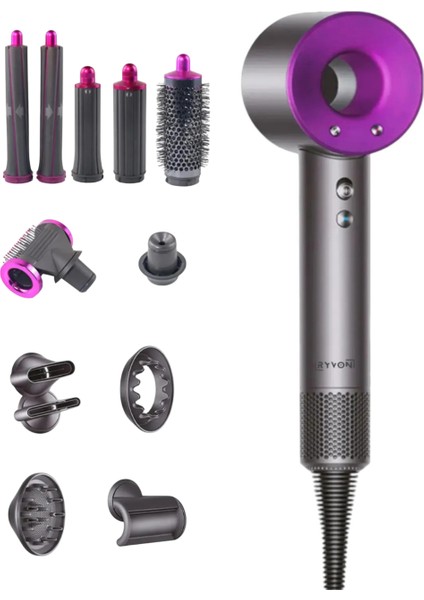 Saç Kurutma ve Şekillendirici Full Set 12IN1 fiyatları