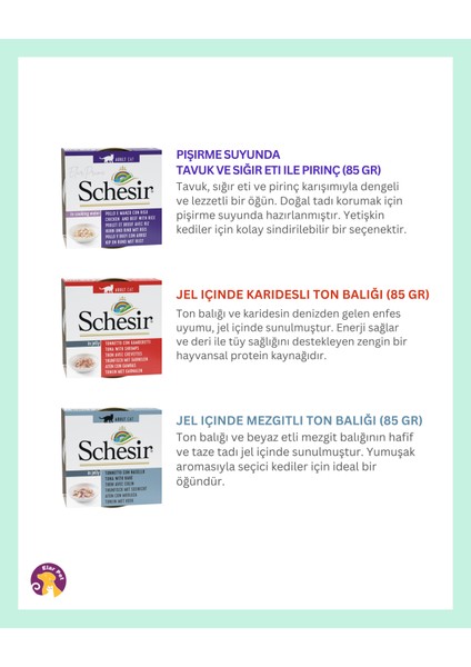 Karışık Konserve Yetişkin Kedi Maması 6 Al 5 Öde 85 Gr fırsatları