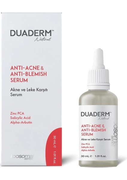 Akne ve Leke Karşıtı Serum 30 ml fiyatları