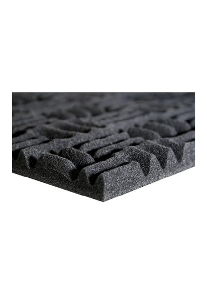 Desenli Yanmaz Sünger 45MM – 100×100 cm | Akustik Isı ve Ses Yalıtım Süngeri