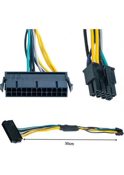 8 Pin To 24 Pin Dell Optiplex Uyumlu 3020,7020,9020 Atx Power Güç Kablosu indirimleri