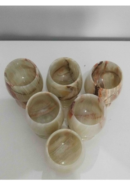 Onixs Mermer Kadeh Takımı fiyatları
