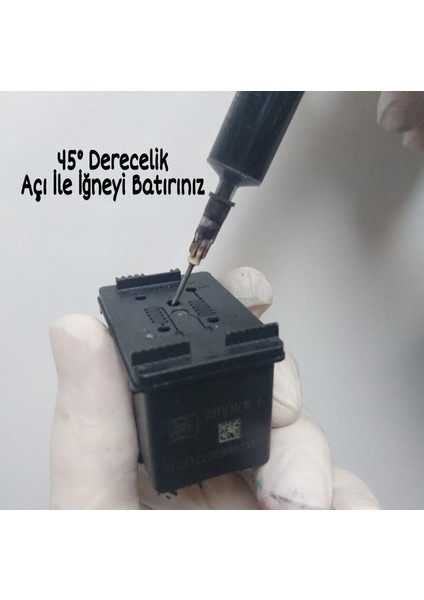 Canon Pixma E414 Yazıcı Için Kartuş Dolum Seti E3140 E3340 E3440 E4240 Yazıcı Uyumlu fırsatları